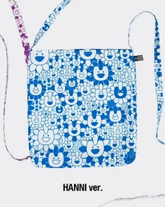 [HANNI] NewJeans DoubleSingle Supernatural NJ X MURAKAMI Cross Bag Ver+POB CARD - Picture 1 of 11