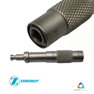 Adaptador de bebida ortopédico Zimmer 1365-38 Amsco Hall Hudson 3-1/4" - Imagen 1 de 3