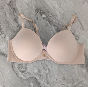 Victoria's Secret Dream Angels Marzipan Nude Push Up Bra 38C - Picture 1 of 9