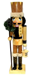 CHRISTMAS NUTCRACKER 14.88" Lantern & Birdhouse Nutcracker - Picture 1 of 4