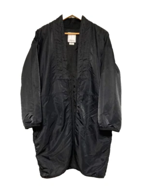 VISVIM Jacket Collarless Coat men Size 1 Nylon Black used 2502SY - Image 1 of 4