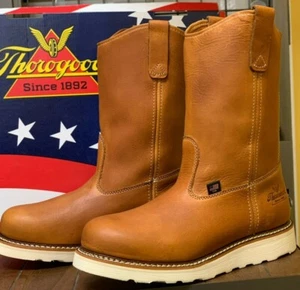 Thorogood Men Size 8 D Steel Toe Wedge Bottom Wellington Boot 804-4205 - Picture 1 of 5