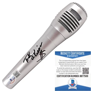 WWE Million Dollar Man Ted DiBiase Signed Microphone Beckett COA Proof Autograph - Picture 1 of 10