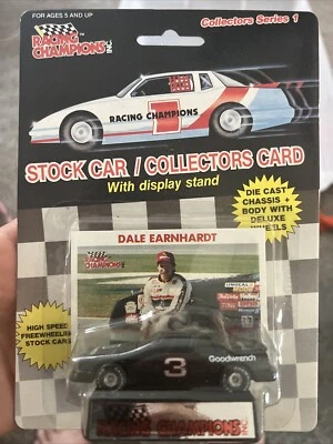 Dale Earnhardt #3 1989 Racing Champions 1/64 Diecast Serie 1 Nascar NUEVO EN TARJETA Foto 1 de 2