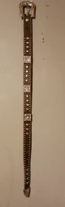 Girls Size Small Pink Bling Western Belt - Picture 1 of 9