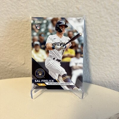 2024 Topps Flagship Collection #2 Sal Frelick Rookie Card - Brewers RC - Image 1 of 2