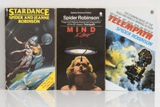 SPIDER ROBINSON Stardance (with Jeanne Robinson) + Mindkiller + Telempath - SF