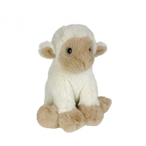 8" Eco-Friendly Lamb Stuffed Toy - Soft & Cuddly Plush Animal for Kids - Picture 1 of 1