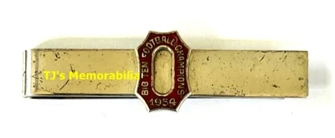 1954 OHIO STATE BUCKEYES BIG TEN FOOTBALL CHAMPIONSHIP TIE CLASP NOT RING Cover