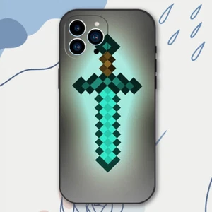 Game M-Minecrafts Phone Case for iPhone 12 11 13 14 15 16 Max Pro Plus Black Sof - Photo 1 sur 78