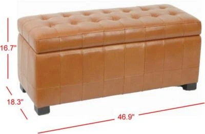 Banco de almacenamiento grande Safavieh Manhattan, precio reducido 2172705031 HUD4200C Foto 1 de 4