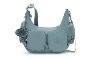 Kipling RIKKA S Small Crossbody - Relaxed Grey RRP £64 - Picture 1 of 8