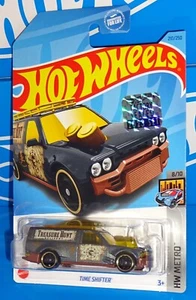 Hot Wheels 2023 Factory Set Treasure Hunt Time Shifter Mtflk grau mit ST8s - Bild 1 von 2