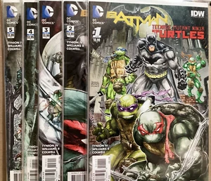 BATMAN TEENAGE MUTANT NINJA TURTLES #1 2 3 4 5 (OF 6) DC IDW 2016 TYNION - Picture 1 of 6