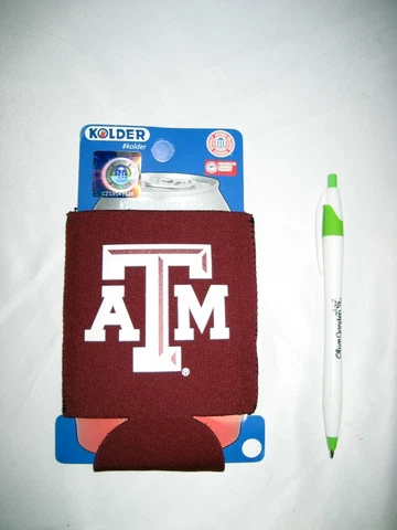 Collegiate Licensed Texas A&M 12oz Can Neoprene Koozie Cooler Cover