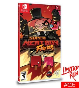 SUPER MEAT BOY FOREVER [LIMITED RUN GAMES #116] - SWITCH - Picture 1 of 1
