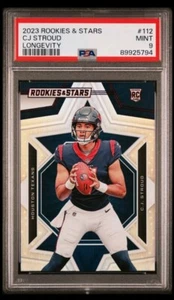 2023 Rookie and Stars CJ Stroud Longevity PSA 9 Texans  - Picture 1 of 2