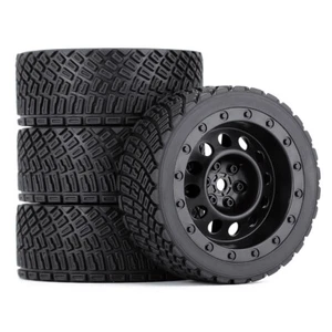 Austar 12mm Hex RC Gummireifen Rad für 1/10 Rolly WLtoys 1/14 144001 Auto - Bild 1 von 8