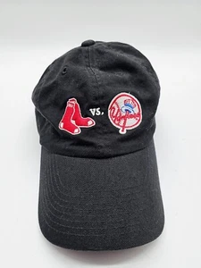 Boston Red Sox Rivaly Yankees Vintage Baseball Cap Snapback Budweiser Emblem  - Picture 1 of 8