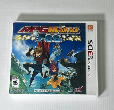 RPG Maker Fes (Nintendo 3DS) - Game w/Case - Image 1 of 3