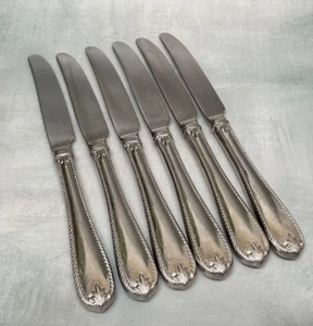 "Juego de 6 cuchillos de cena Lenox Tudor Bead Augusta 9 1/4""" - Imagen 1 de 1
