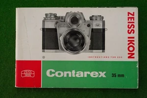 Instrucciones de uso Zeiss Ikon Contarex - Imagen 1 de 4