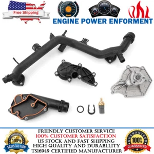 Cooling System Pump Thermostat Pipe Kit For Audi A4 Quattro A5 Quattro Q5 3.2 V6 - Picture 1 of 15