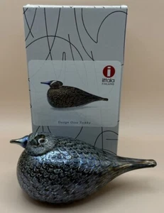 Rare iittala Finland Spotted Crake Bird Design Oiva Toikka 6" x 2 5/8" - Picture 1 of 9