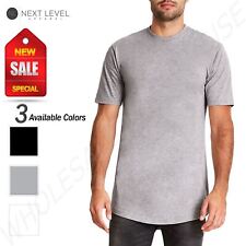 NEW Next Level Men's 100% Cotton Long Body Crewneck T-Shirt M-3602