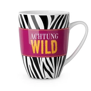 Becher für Dich :-) 250ml Achtung Wild Wildlife Kaffeetasse Humpen - Bild 1 von 1