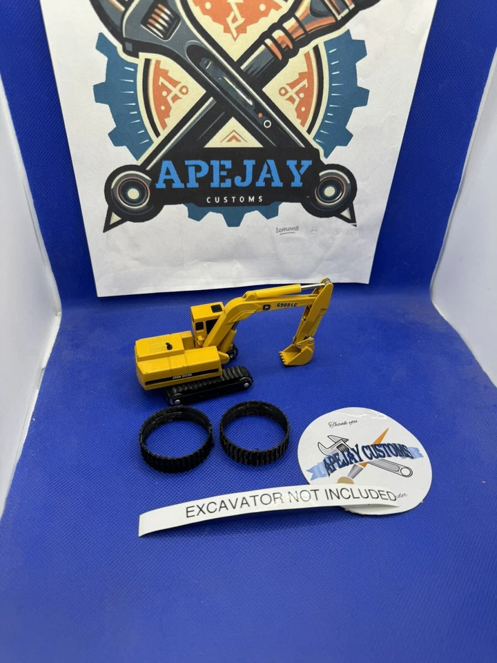 1 set of new tracks for ERTL Diecast John Deere 690DLC Excavator  Equipment - Image 1 of 3