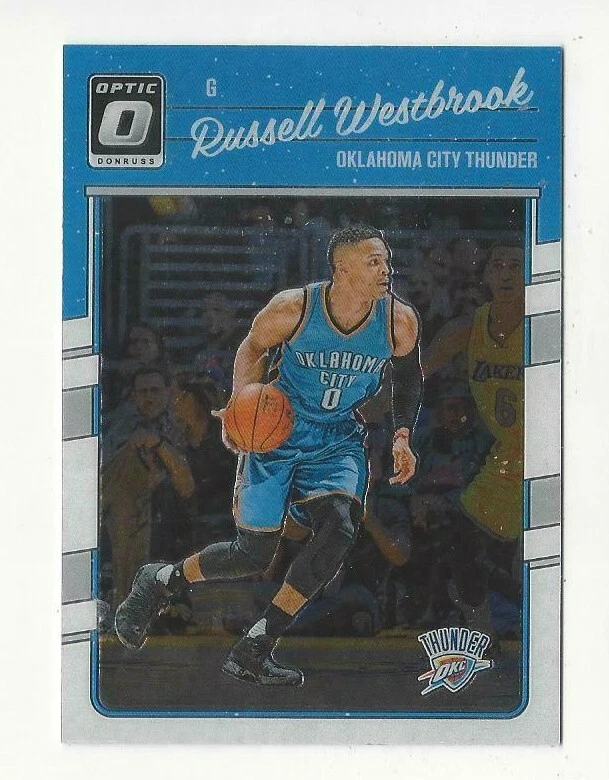 Russell Westbrook Thunder Rockets 2016-17 Donruss Optic 1st Set #145 - Image 1 of 1