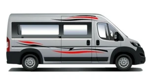 (Nr.968) CAMPER VAN GRAFIK, WOHNMOBIL AUFKLEBER, VINYL AUFKLEBER, CAMPERVAN DECALS - Bild 1 von 7