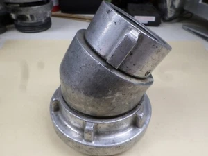 Accoppiatore adattatore idrante antincendio 4" con angolo di 30 gradi a 2 1/2" femmina NH - Foto 1 di 14
