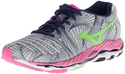 Mizuno Wave Paradox Women's, US 7, Micro Chip/Green Flash/Electric, J1GD144035 - Image 1 of 3