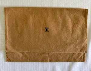Authentic Louis Vuitton Dust Bag Envelope Flap Style  18x15” Large (One Piece) - Picture 1 of 4