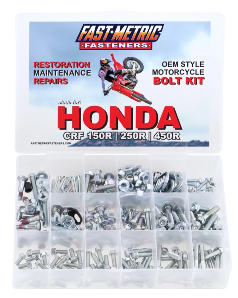 320 piezas perno para kit Honda CRF150R CRF250R CRF450R CRF250X CRF450X Foto 1 de 4