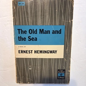 The Old Man and the Sea by Hemingway 1952 The Scribner Library Paperback Classic - Picture 1 of 21