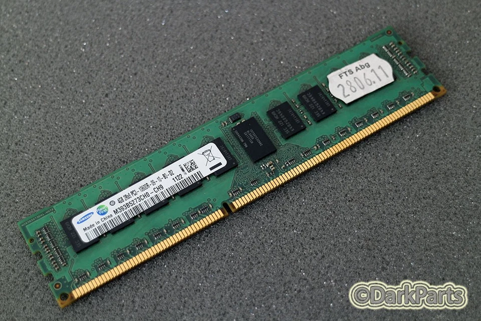 Samsung M393B5273CH0-CH9 PC3-10600R-09-10-B0-D2 4GB Server Memory RAM - Image 1 of 1