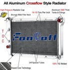 3Row Aluminum Radiator For 71-1973 72 Ford Mustang Fairlane Torino LTD Cougar V8 Ford Cougar