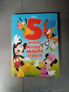 DISNEY "5-Minute Mickey Mouse Stories" Hardcover Book - Picture 1 of 11