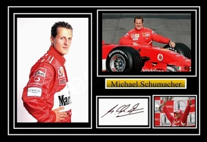 Michael Schumacher Ferrari Formel 1 Signiert Limited Edition Memorabilia Print - Bild 1 von 36