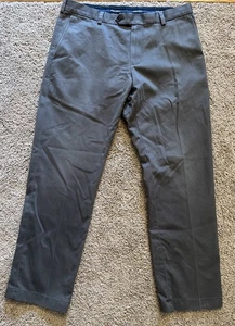 Brooks Brothers Pants Mens 34x30 Dark Gray Advantage Chino Milano - Picture 1 of 7