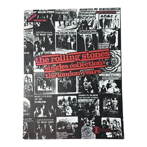 The Rolling Stones Singles Collection The London Years Guitar Music Book - Picture 1 of 2