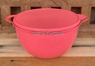 TUPPERWARE MEGA 10L THATS A BOWL IN CORAL PINK - Image 1 of 2