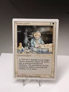 MTG - 3rd Edition - Revised - Samite Healer - Common - LP+ NM - Picture 1 of 2