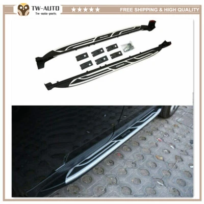 Se adapta a Jeep Compass 2011-2016 estribo peldaños laterales protector de barra Nerf Foto 1 de 3