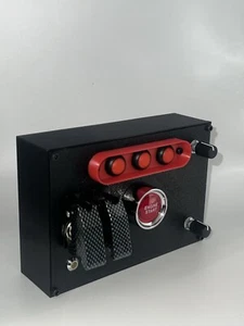 12 Function Sim Flight Truck Car Racing Button Box - Plug and Play USB For PC - Picture 1 of 4