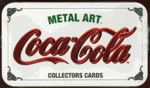 1994^^COCA-COLA^^Arte metálico^^Tarjetas de coleccionista^^Selladas de fábrica^^Estaño^^Navidad^^ - Imagen 1 de 7