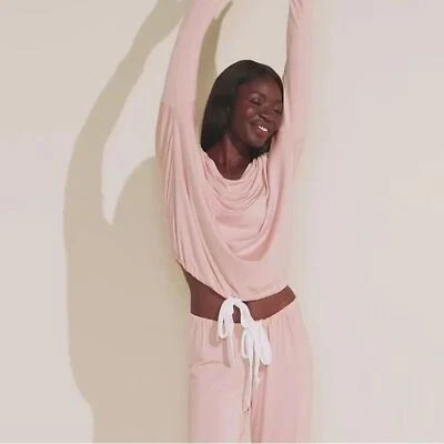 Eberjey Nuevo con Etiquetas Gisele TENCEL Modal Slouchy Pijama Top Talla L Prendas para Dormir Cómodas Foto 1 de 3
